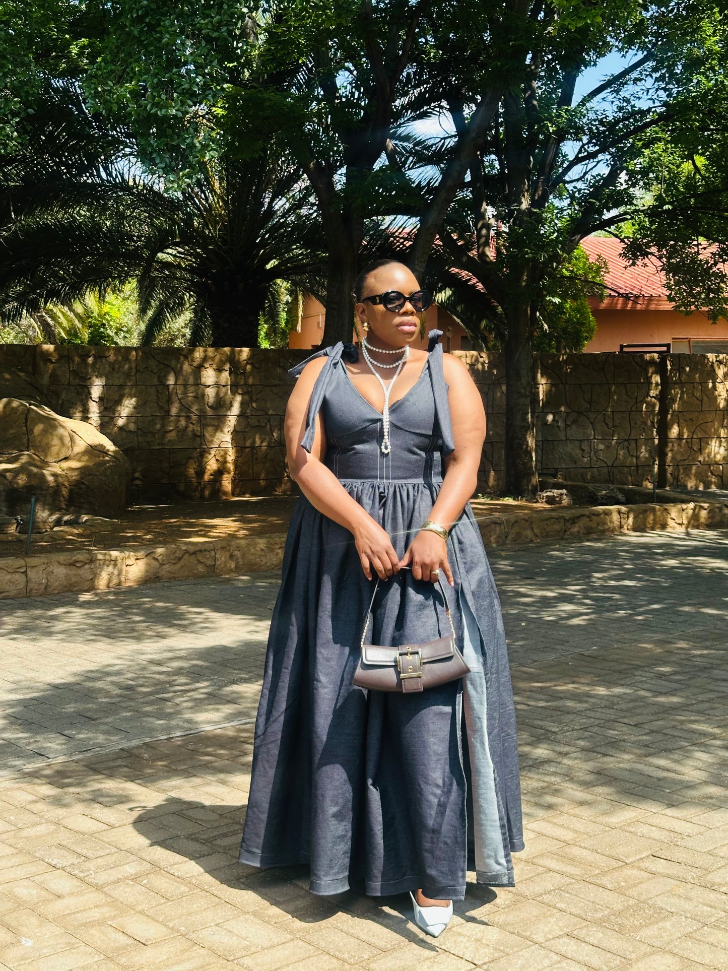Lwandy Maxi denim dress