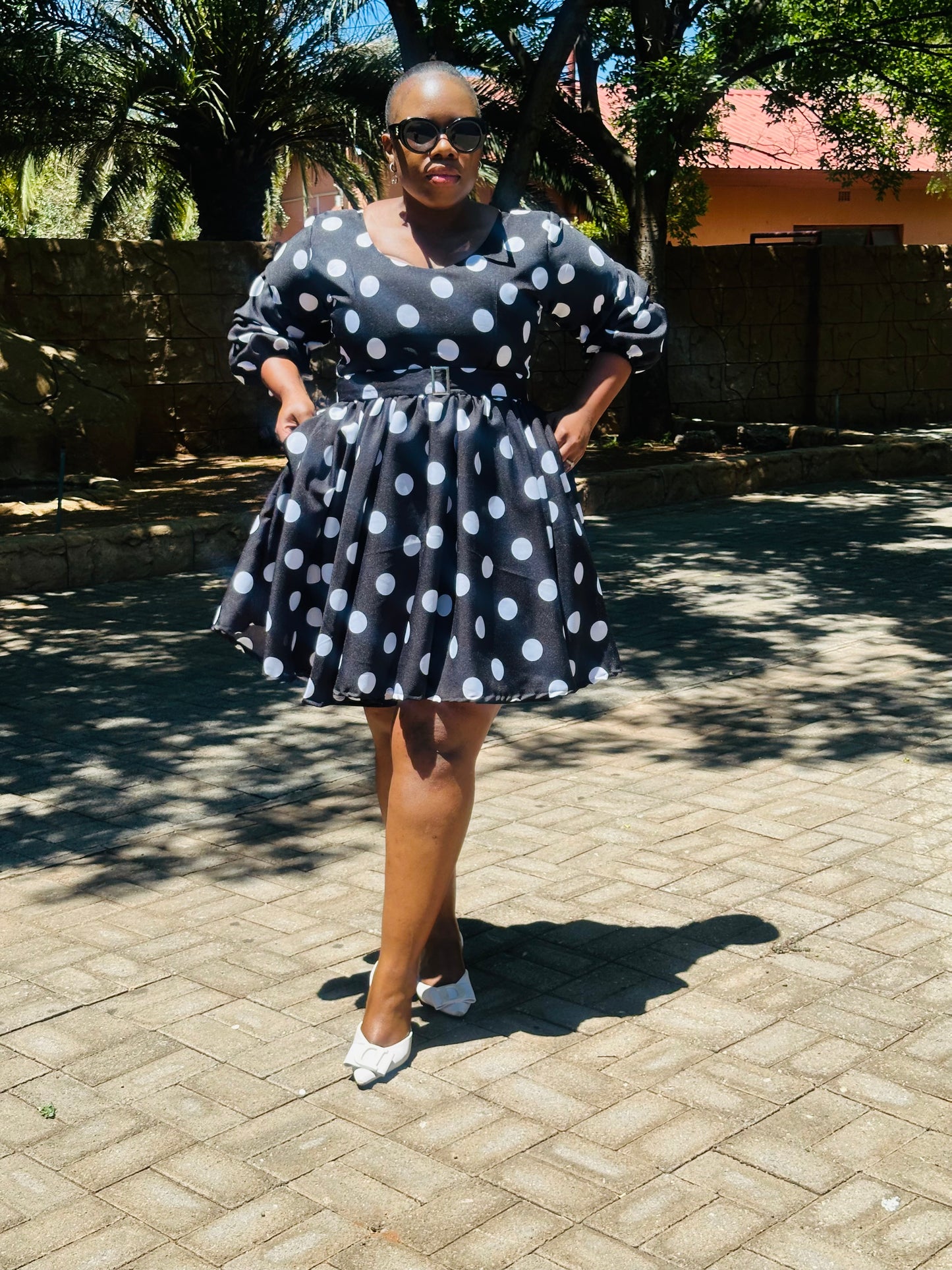 Zingce Polka Dress