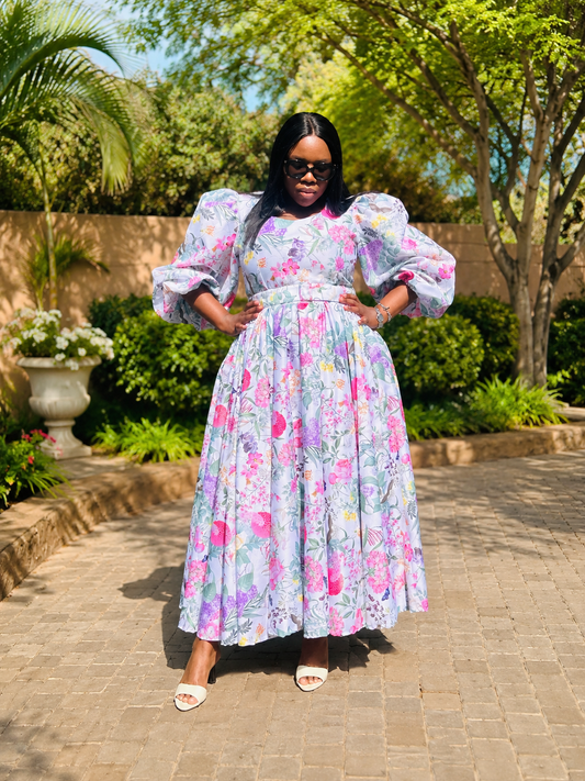 Nokwazi floral dress