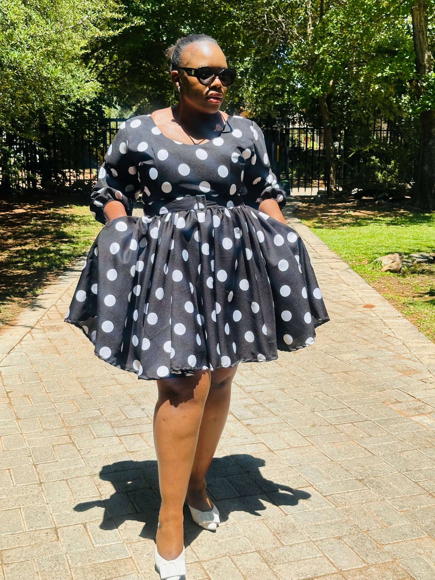 Zingce Polka Dress
