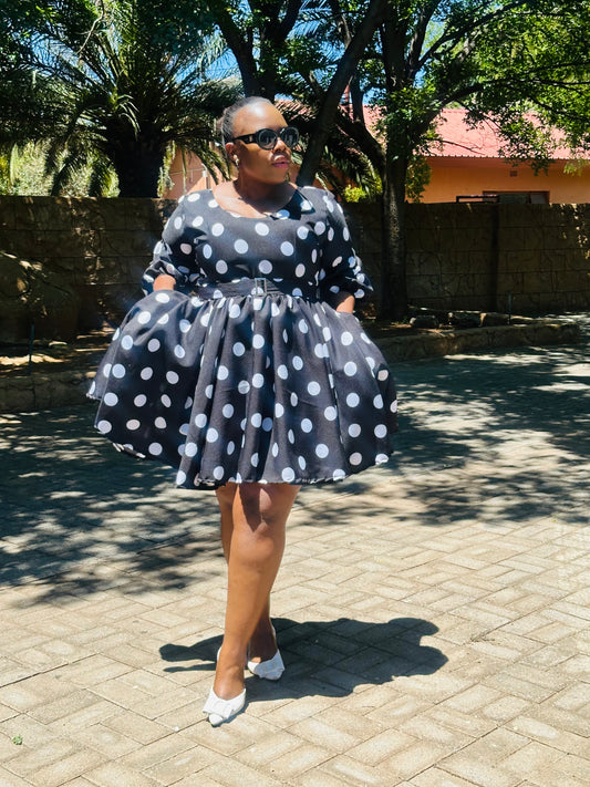 Zingce Polka Dress