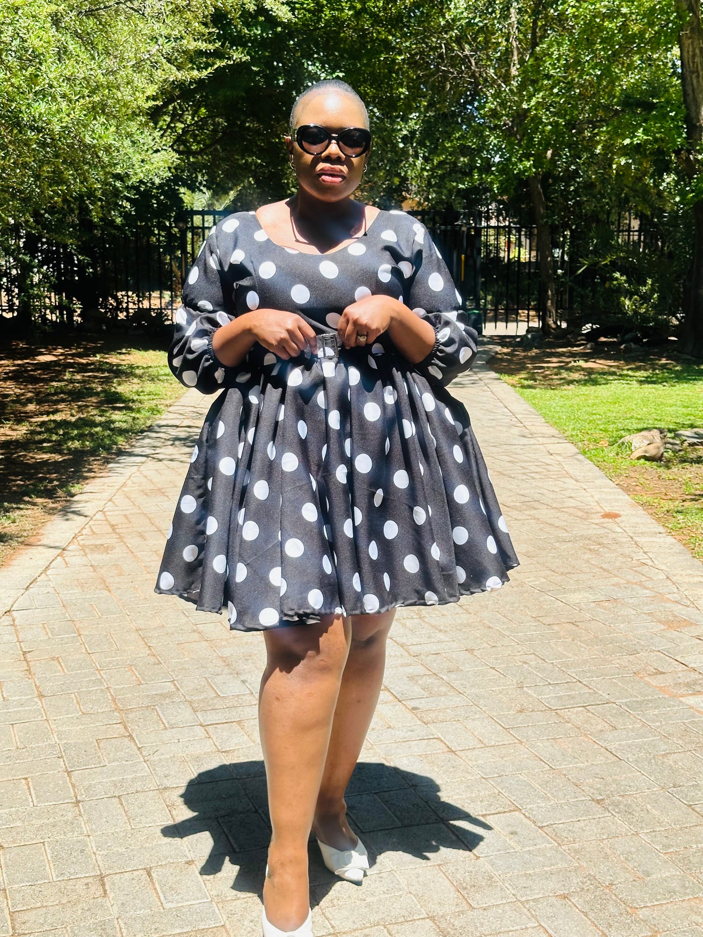 Zingce Polka Dress