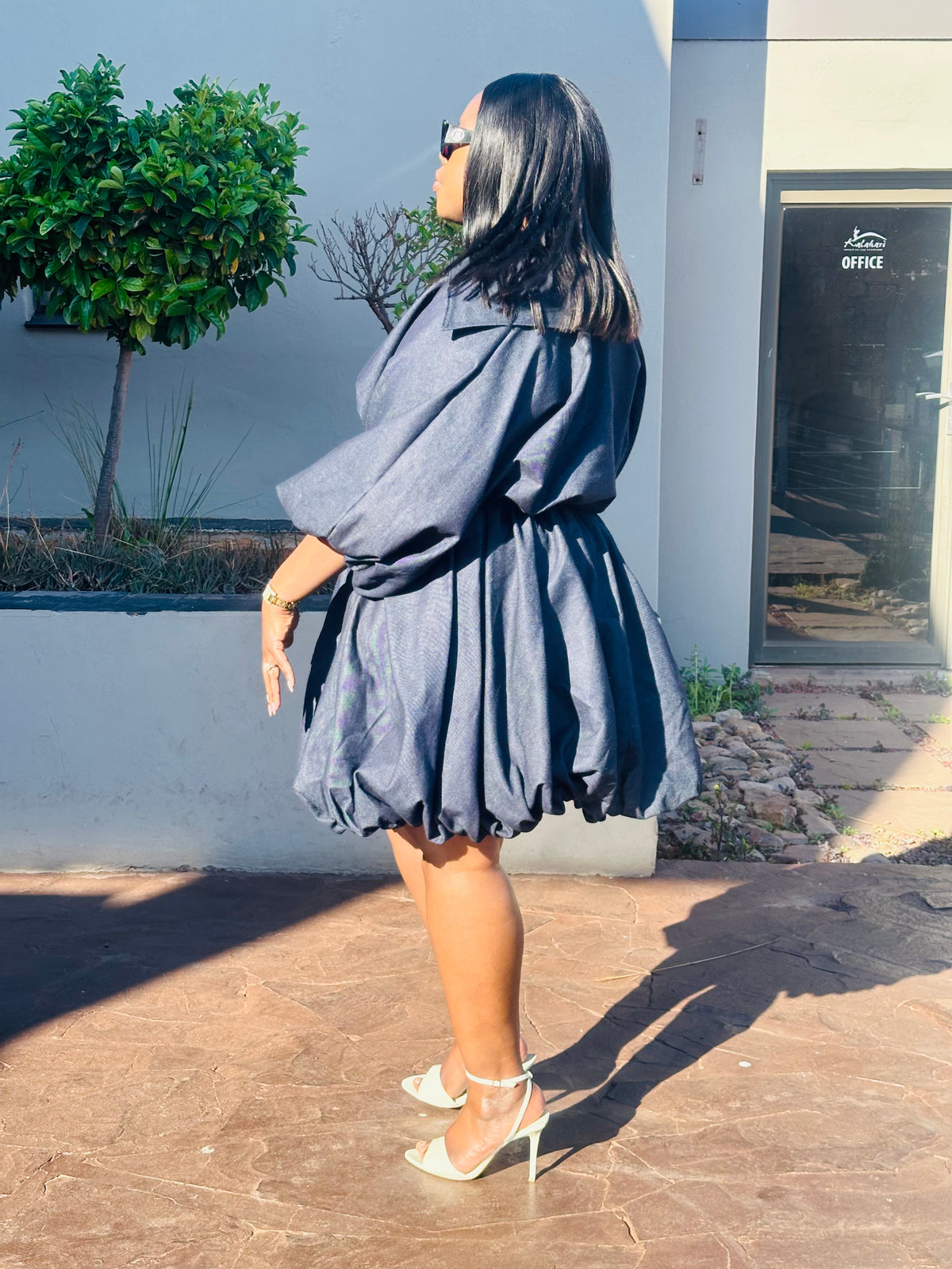 Bubble denim set