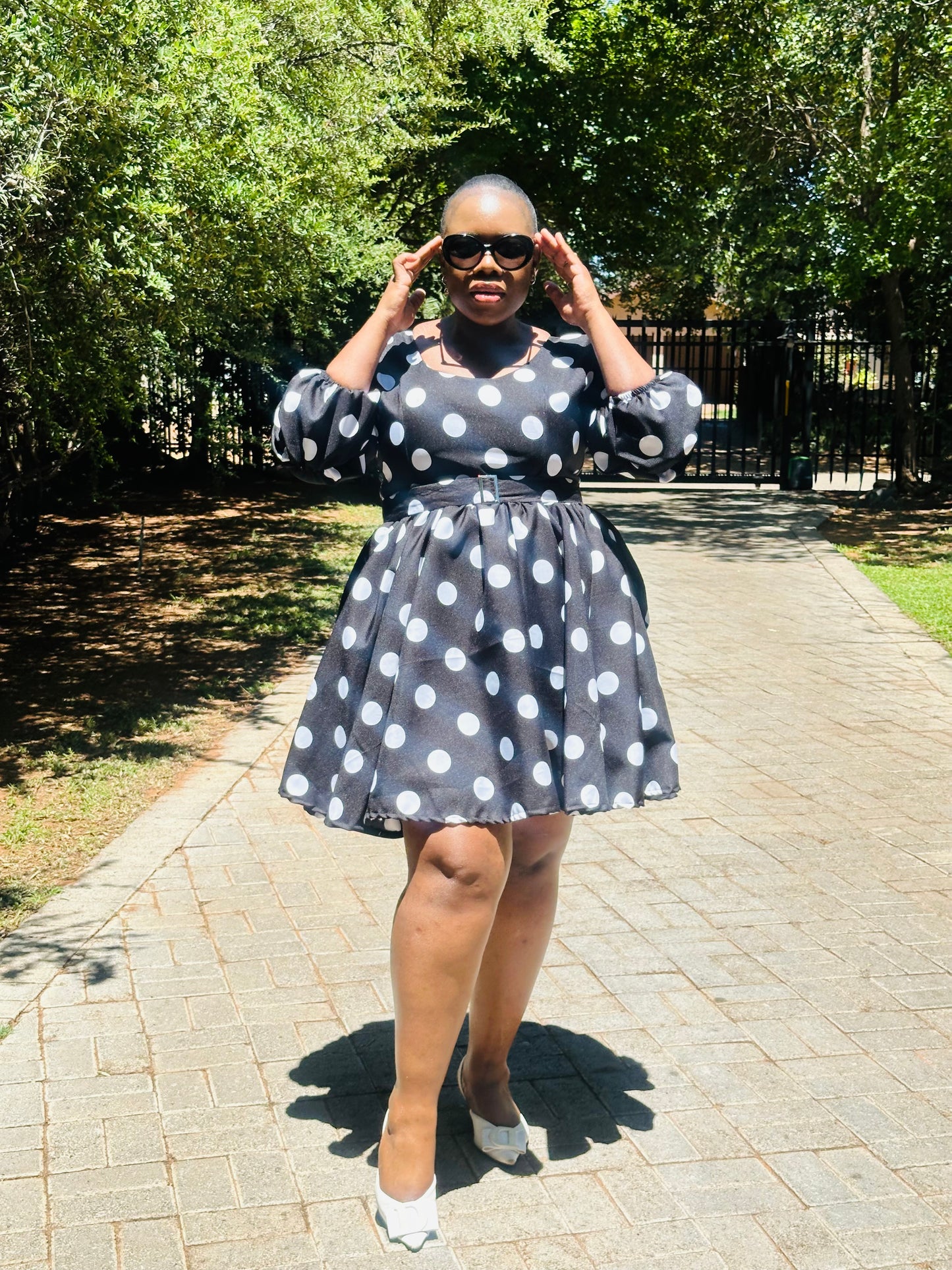 Zingce Polka Dress