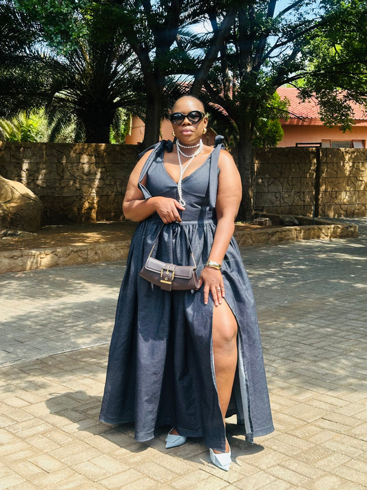 Lwandy Maxi denim dress