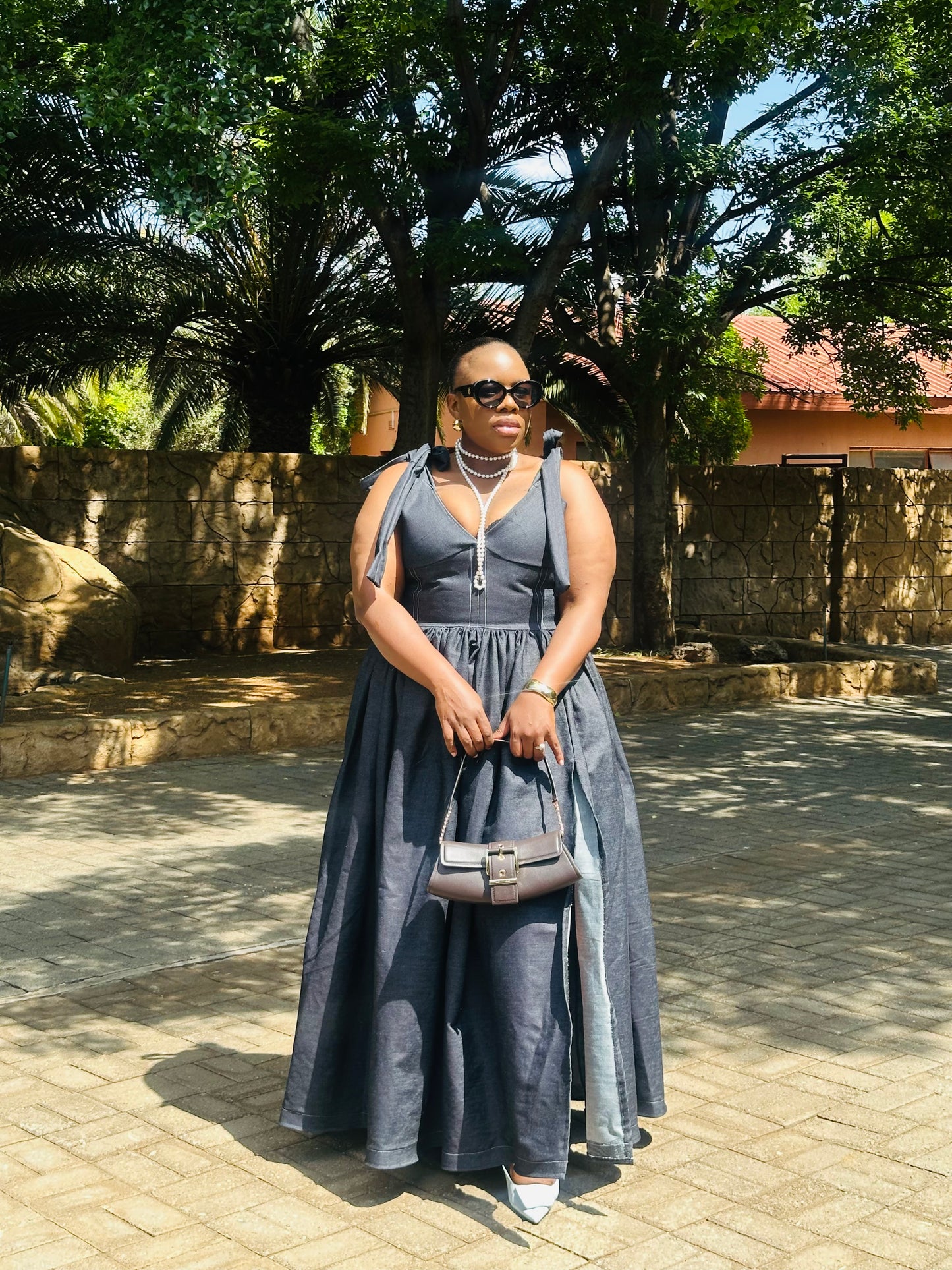 Lwandy Maxi denim dress