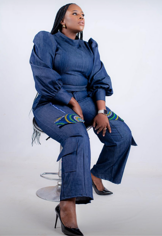 Lwandy denim 2 piece