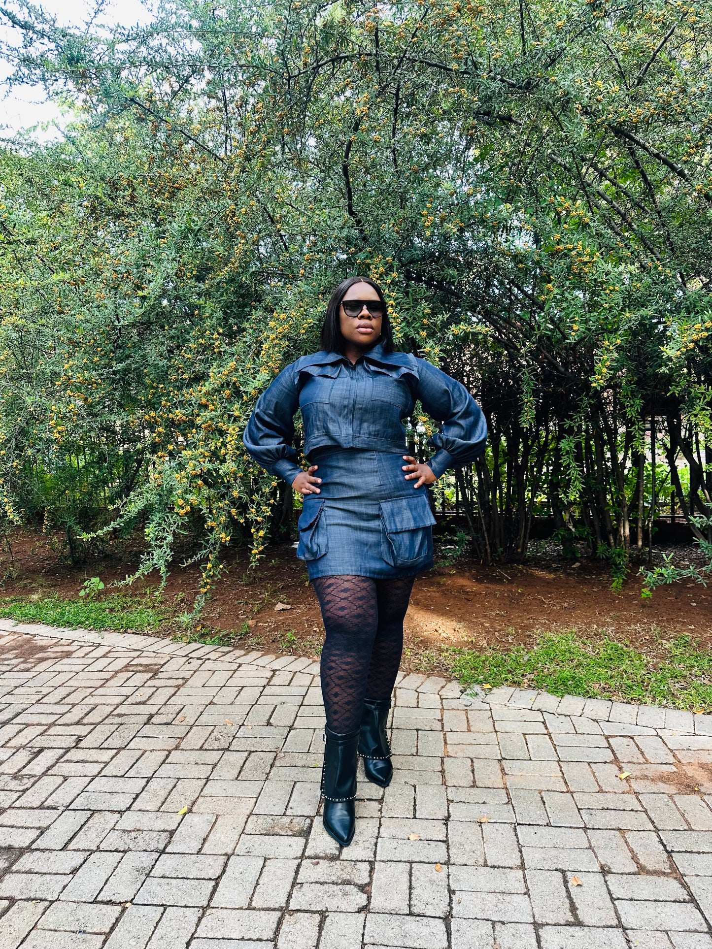 Thato denim set